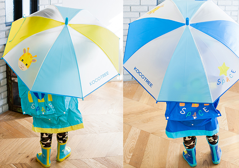 代購韓國Kocotree卡通兒童雨傘男女寶寶超輕小學生遮陽傘3-12歲