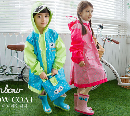 代購韓國正品Kocotree韓版兒童雨衣 男女童小學生雨披夏季環保